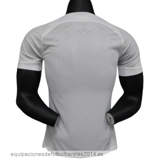 Nuevo Tailandia 2ª Jugadores Camiseta Inter Milan 23/24 Blanco Azul Baratas